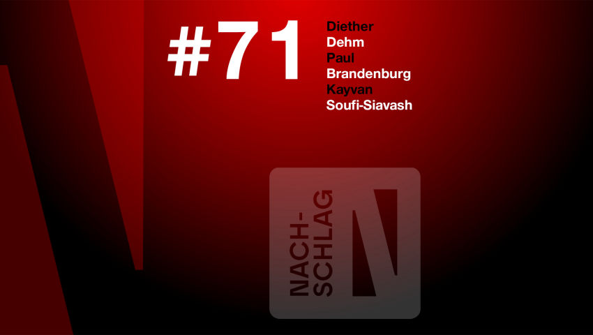 Nachschlag #71: "Agent" Liebich / Nouriopur-Totalitarismus / Volksenteignung